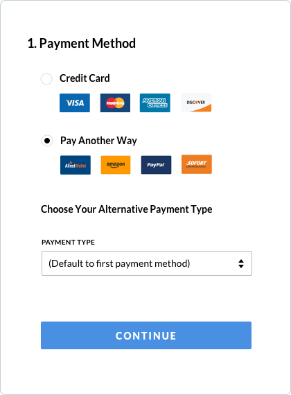 Allied Wallet's QuickPay Interface